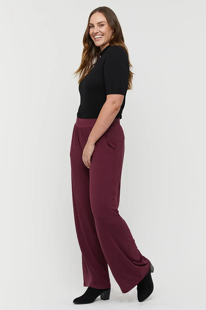 Tilly Pants - Burgundy