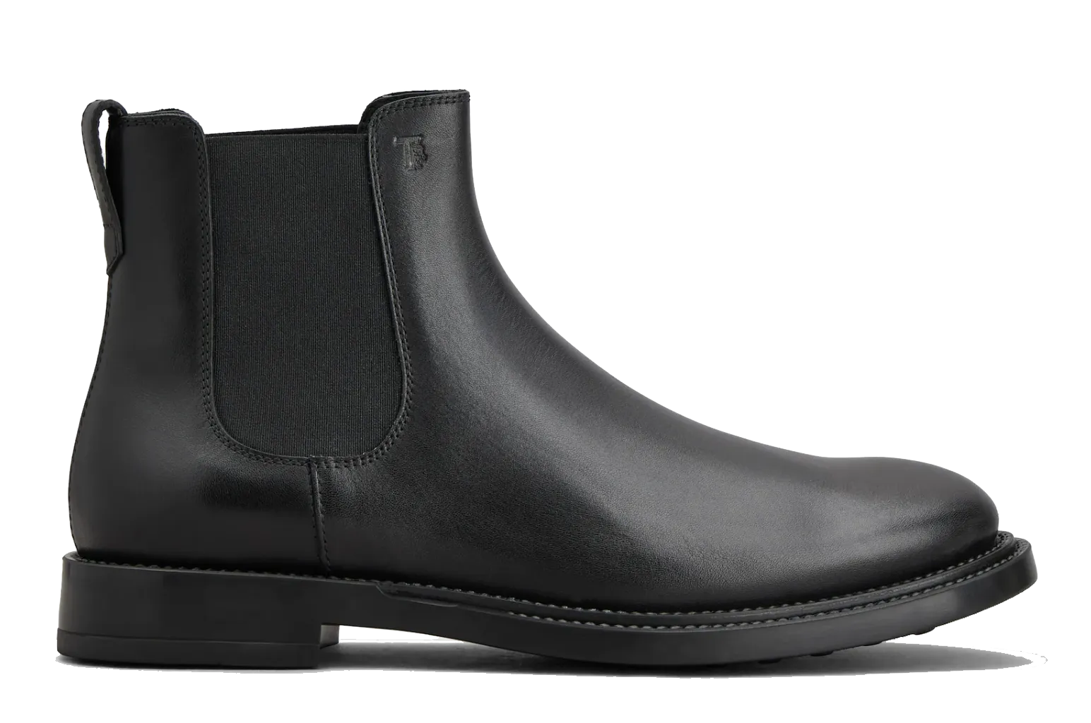 TOD'S ANKLE BOOTS LEATHER BLACK