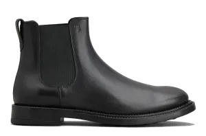 TOD'S ANKLE BOOTS LEATHER BLACK