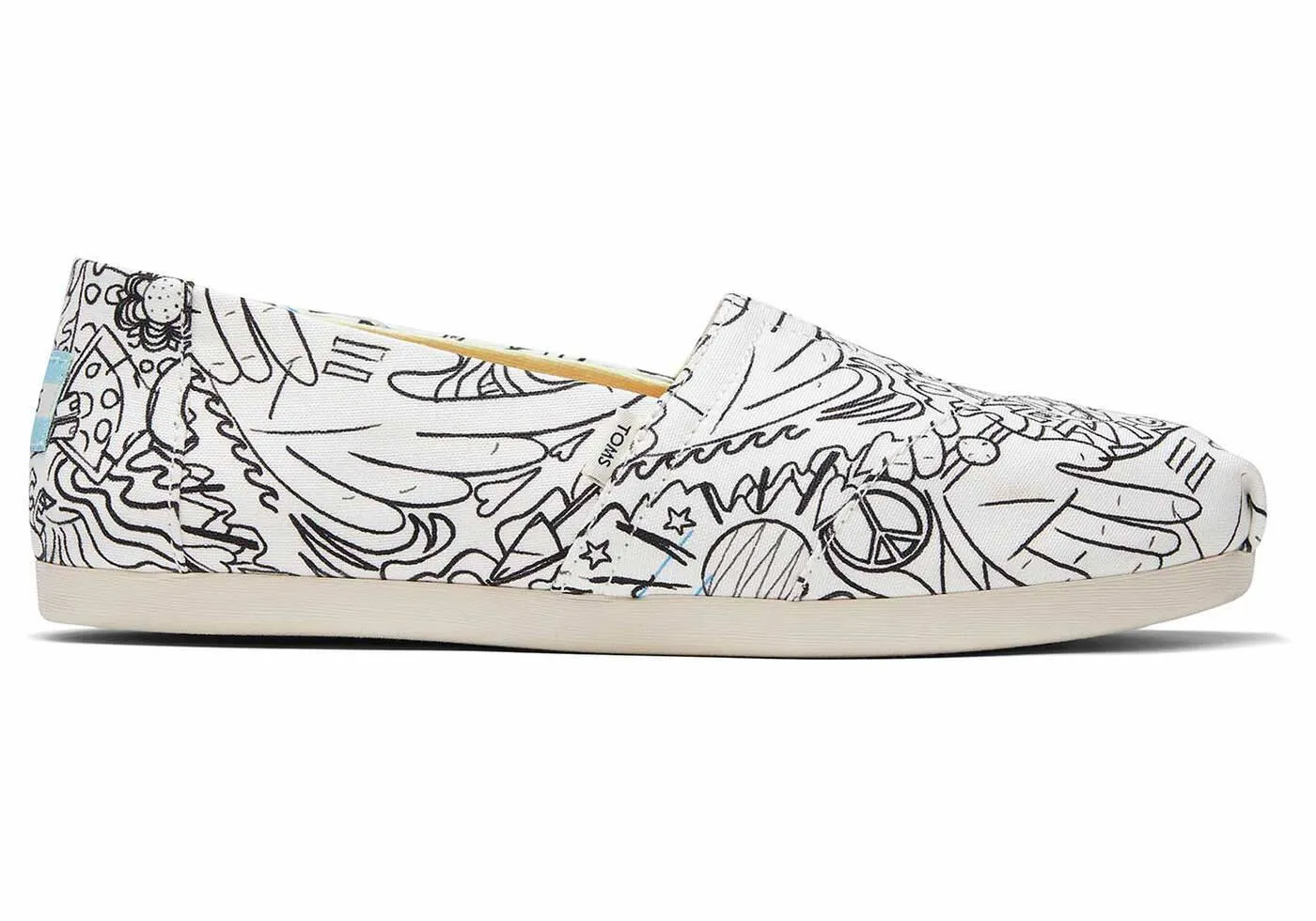 Toms Womens Alpargatas Coloring Book