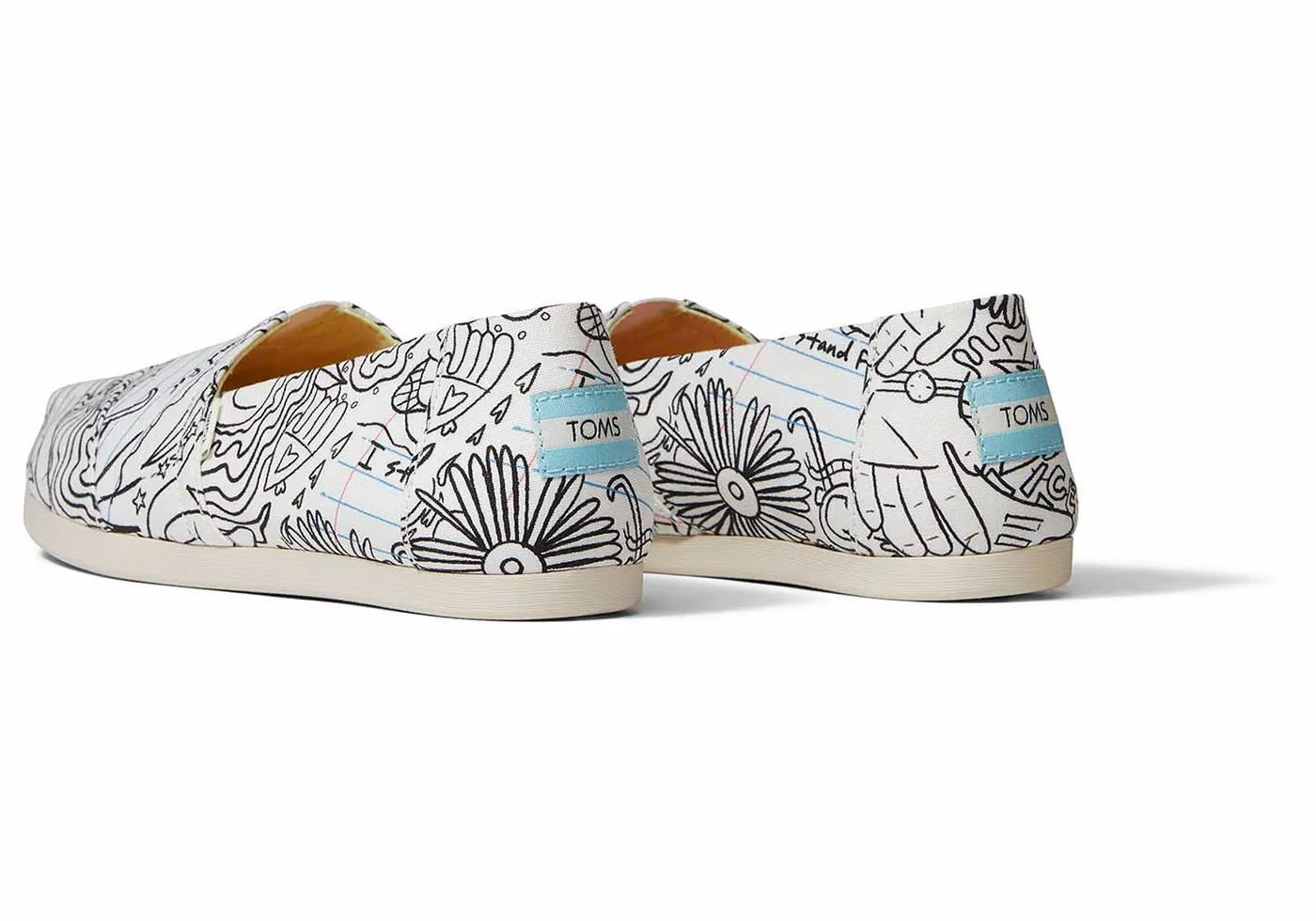 Toms Womens Alpargatas Coloring Book