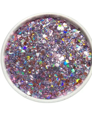 Unicorn princess custom chunky glitter NGC