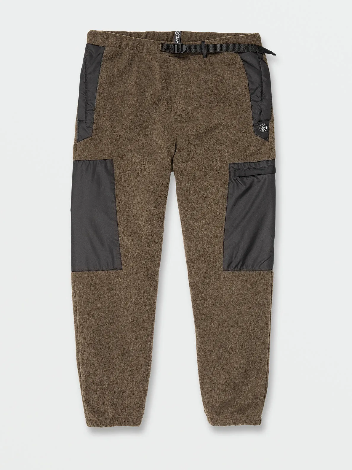 Volcom Yzzolater Fleece Pants - Dark Olive