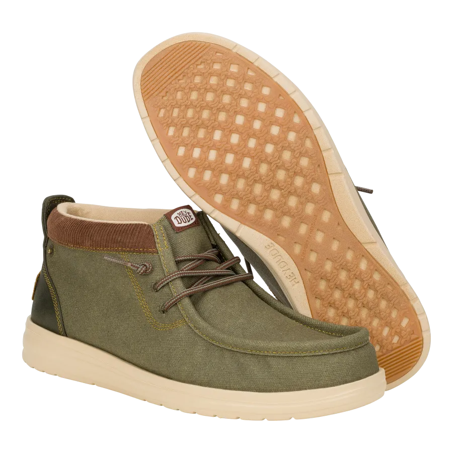 Wally Mid Gripr Workwear - Dusty Olive