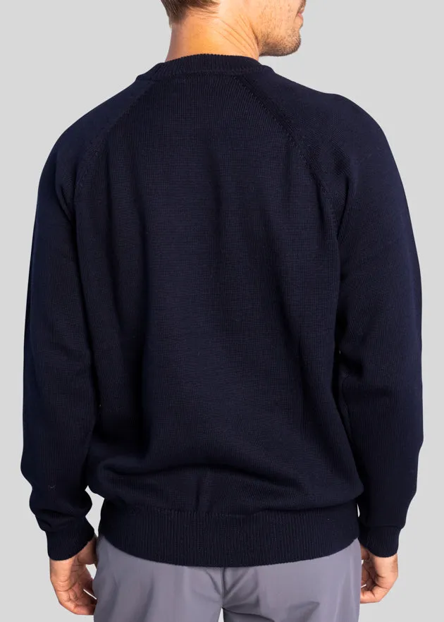 WM Logo Sweater | Navy