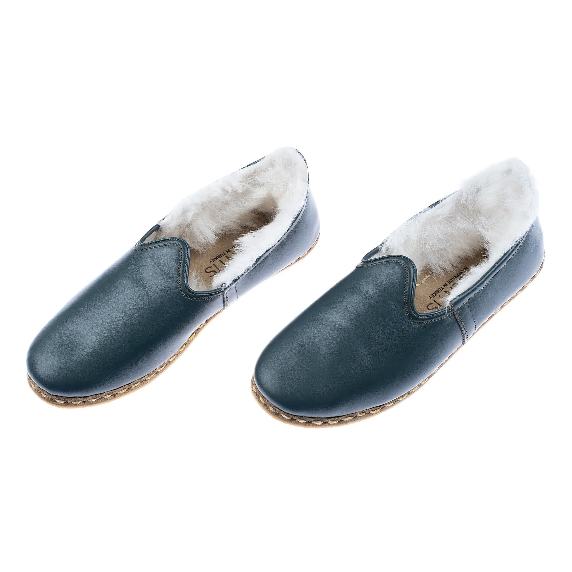 Women's Dark Green Shearlings